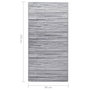 Voir la diapositive 6 : VIDAXL Tapis d'exterieur ARAKIL Gris 80x150 cm PP