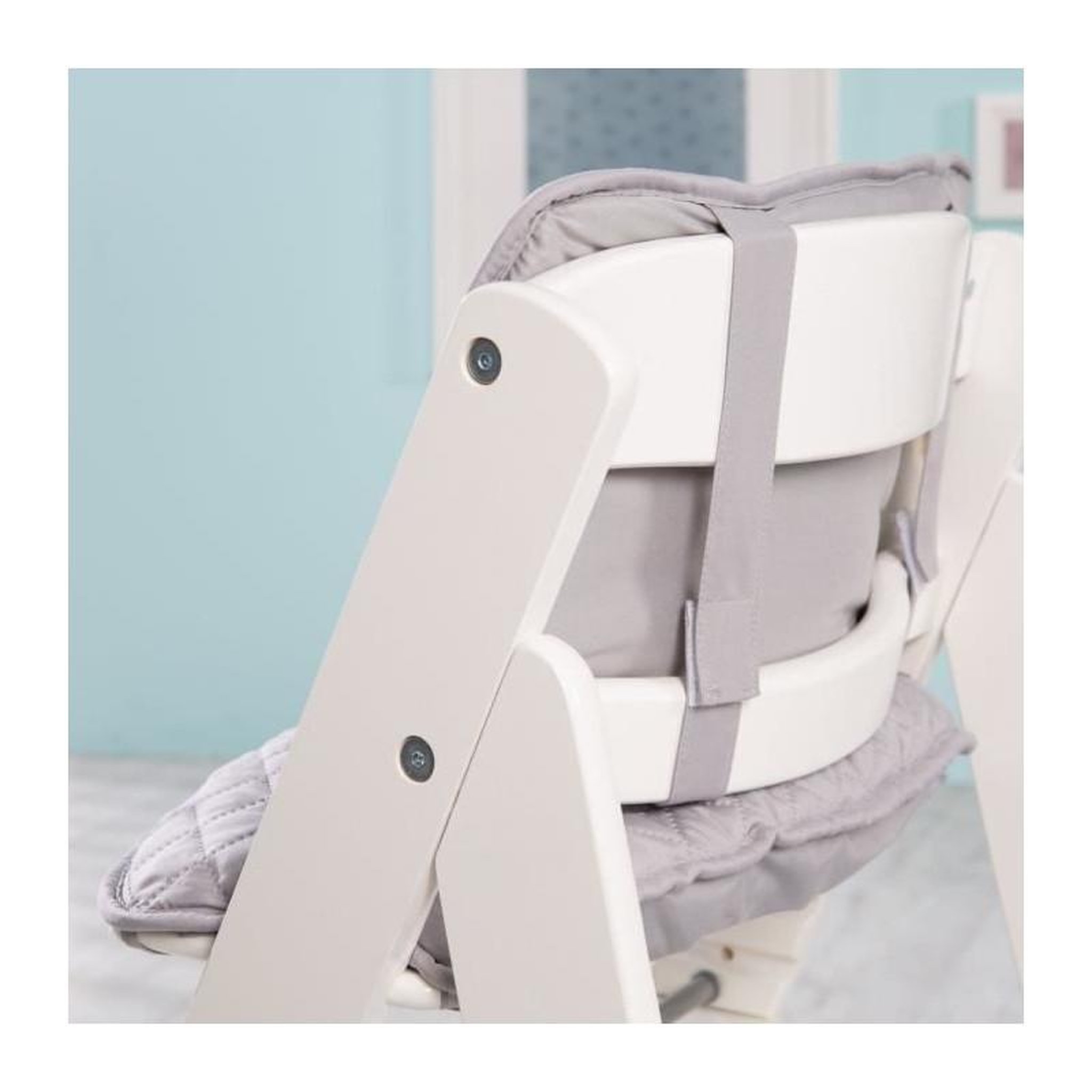 Voir la diapositive 3 : Roba Chaise Haute Évolutive Sit Up III en Bois - ROBA - Réglable en Hauteur - Blanc