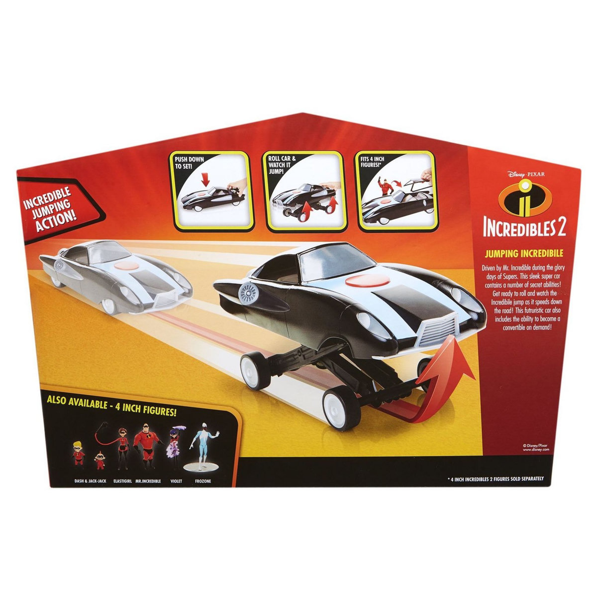 Indestructibles 2 - Voiture Incrédobile Sautante 1/24