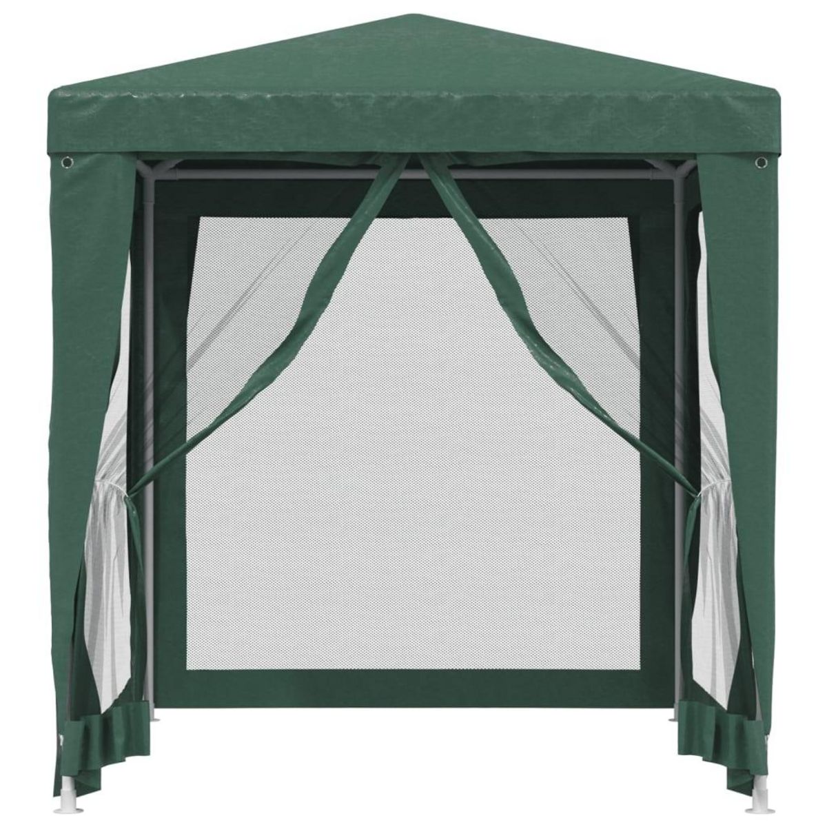 VIDAXL Tente de fete avec 4 parois laterales en maille Vert 2x2 m PEHD
