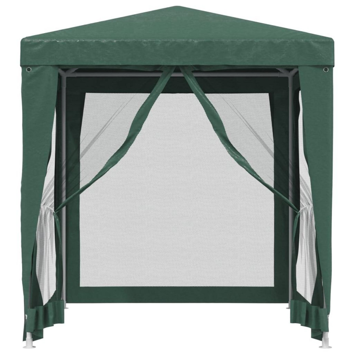 VIDAXL Tente de fete avec 4 parois laterales en maille Vert 2x2 m PEHD