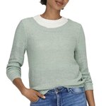 Only Pull  Femme Only Geena Xo. Coloris disponibles : Vert