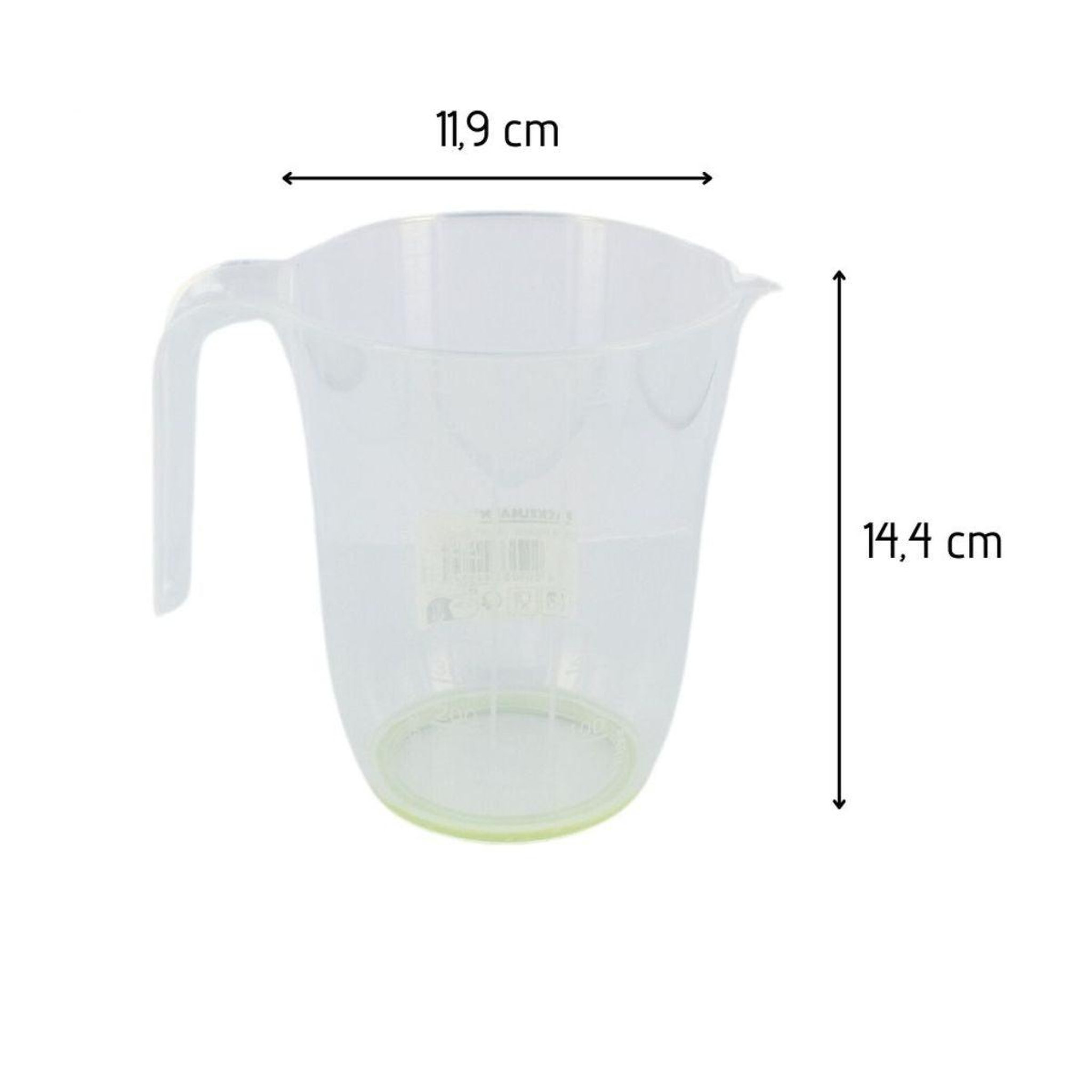 Voir la diapositive 4 : Fackelmann Set de 100 poches à douilles professionnelles jetables 50 cm et verre doseur transparent en plastique 1 litre fm professional