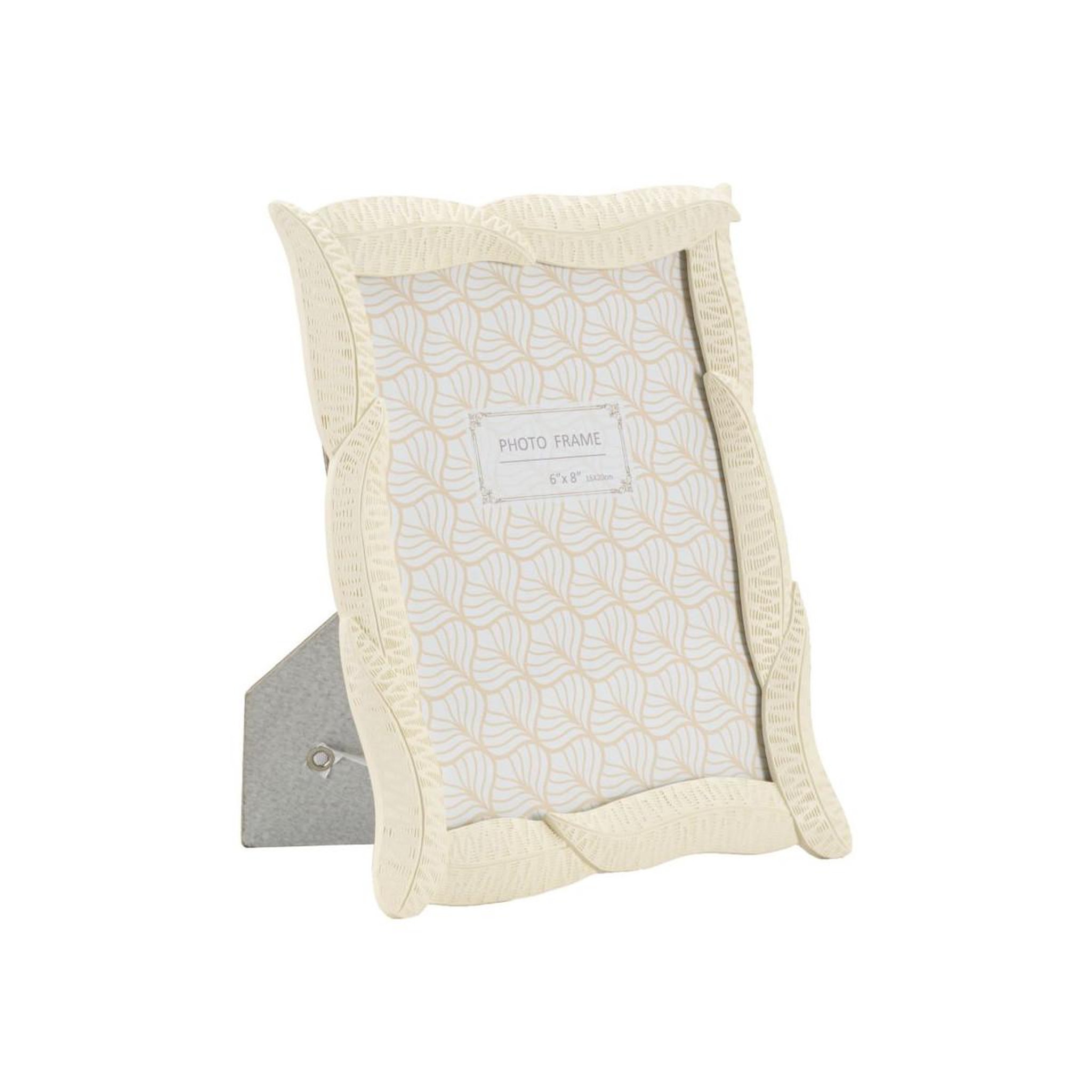 Paris Prix Cadre photo déco feuilles  snake  15x20cm crème