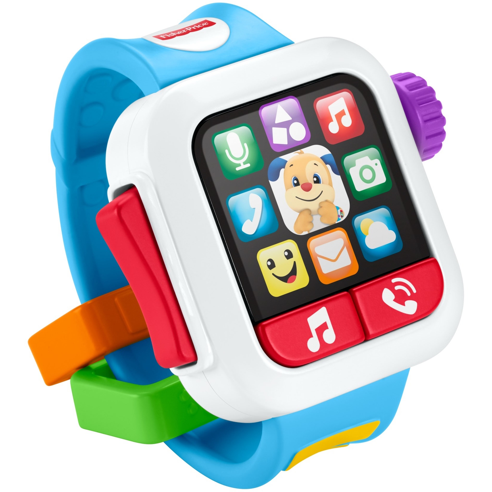 Voir la diapositive 1 : Fisher price Ma première montre Puppy