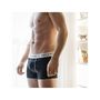 Voir la diapositive 5 : SERGE BLANCO Lot de 4 Boxers coton homme Uni