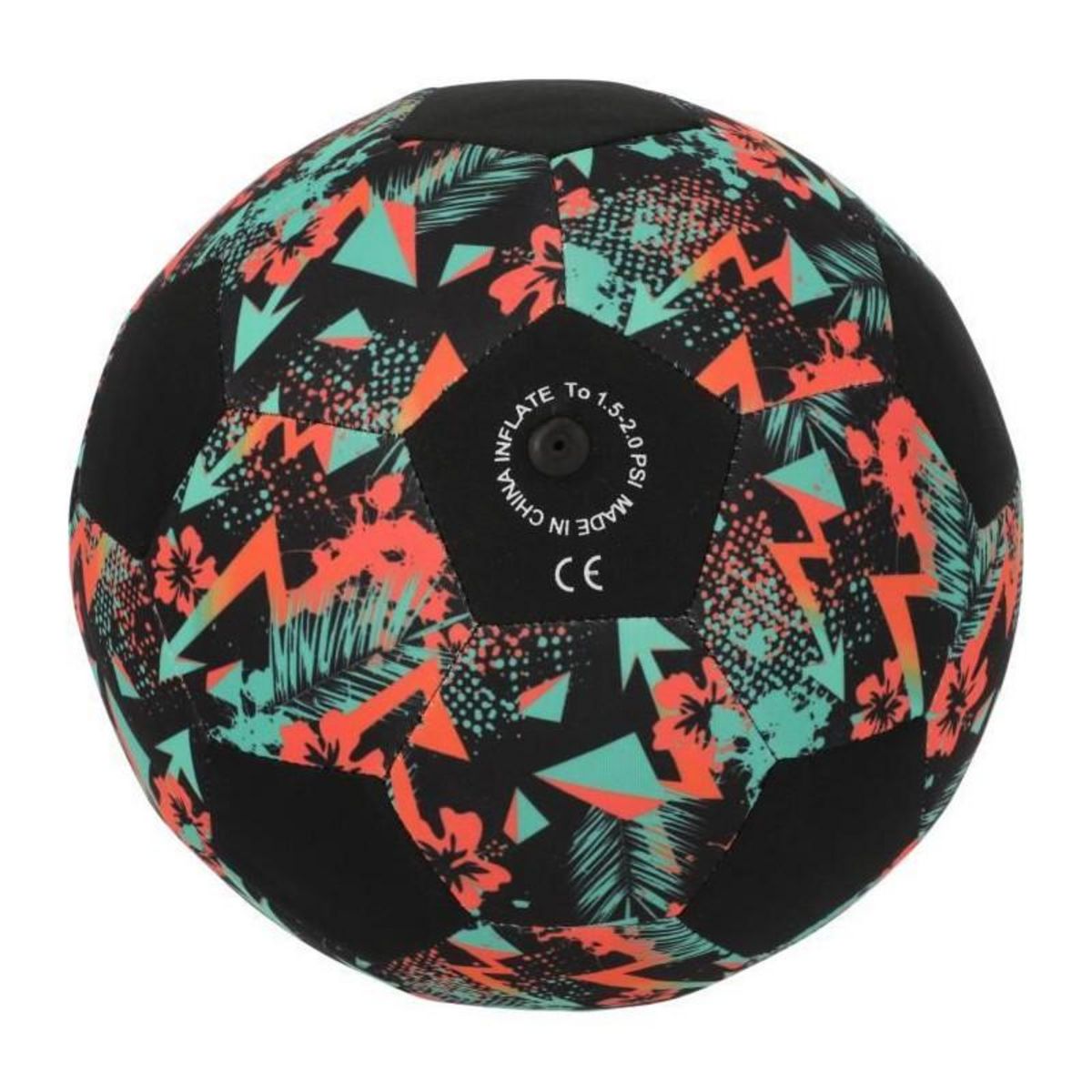 CRUZ Ballon de football - CRUZ - Néoprene - Taille 5 - Léger et idéal pour la plage