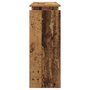Voir la diapositive 5 : VIDAXL Table console vieux bois 80x30x102 cm bois d'ingenierie