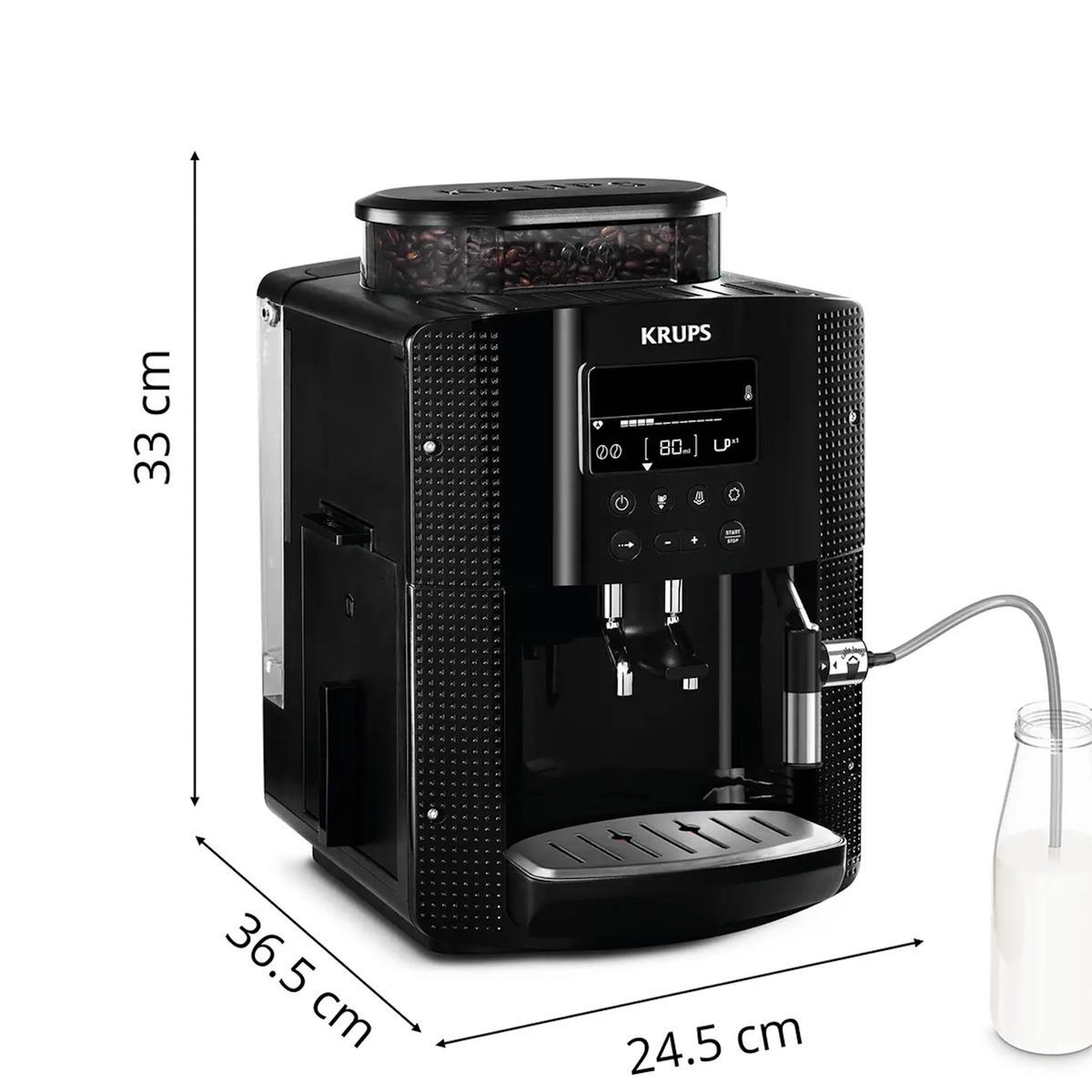 KRUPS Robot café 15 bars noir - ea8168f1