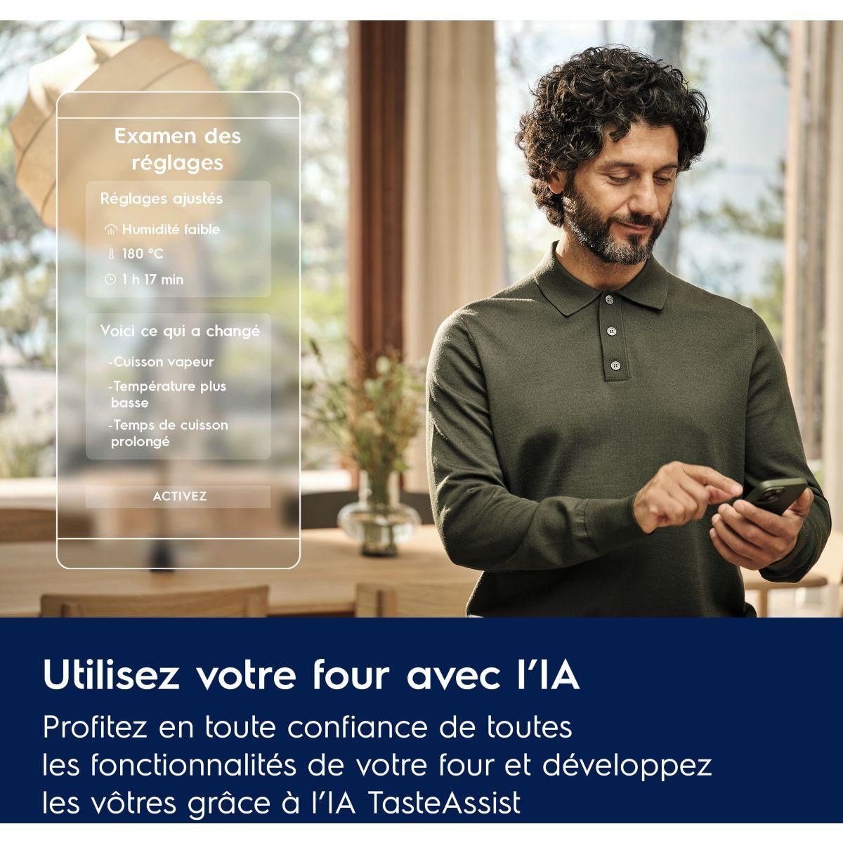 ELECTROLUX Four encastrable fonction vapeur EOA9S3XH