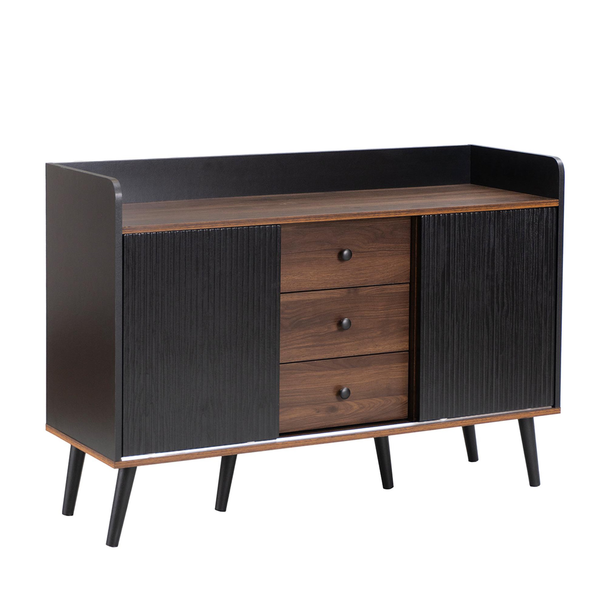 MERAX Buffet. Coloris disponibles : Blanc, Noir