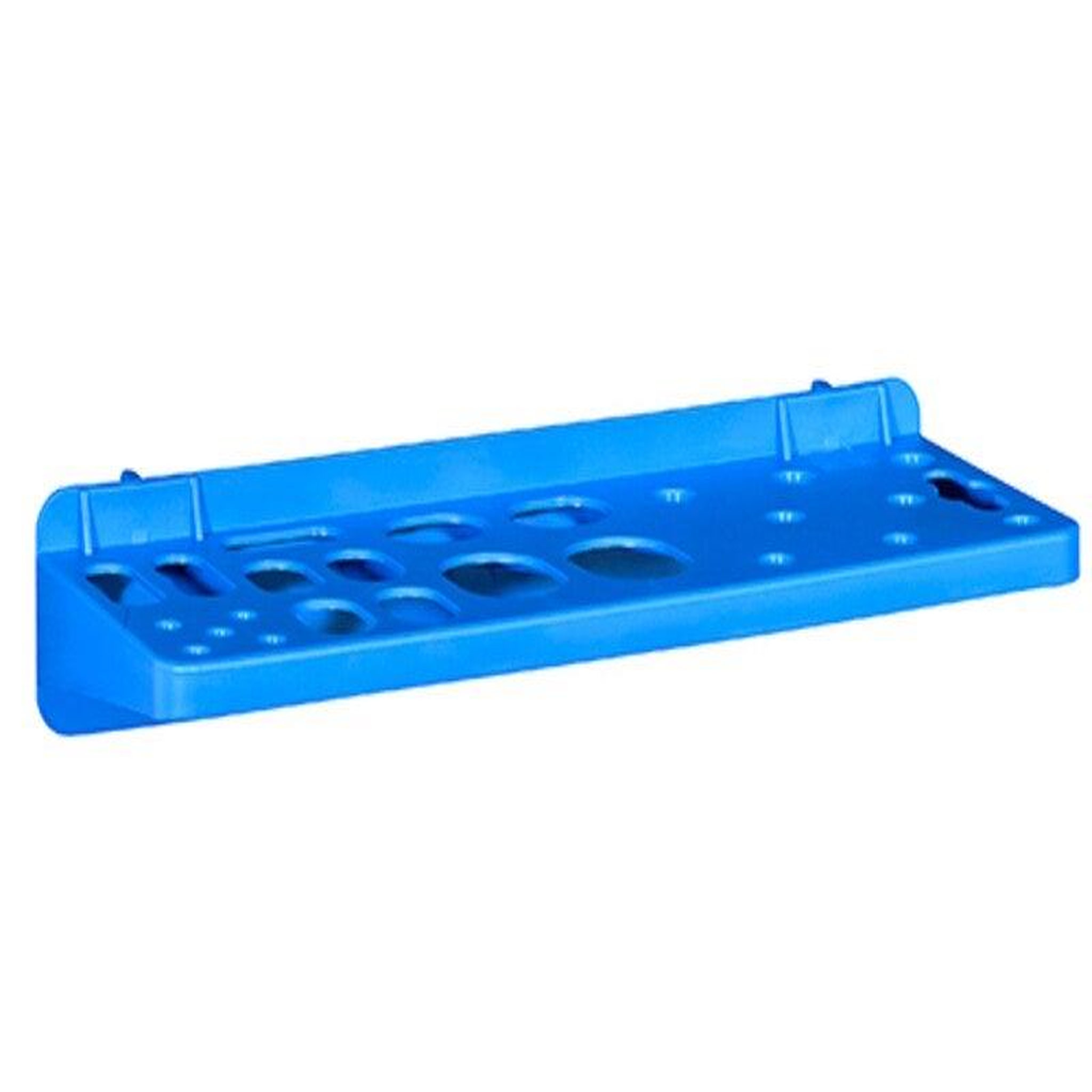 CENTRALE BRICO Porte 24 outils pour panneau mural jaune, l.23 x H.4.6 x P.9.5 cm