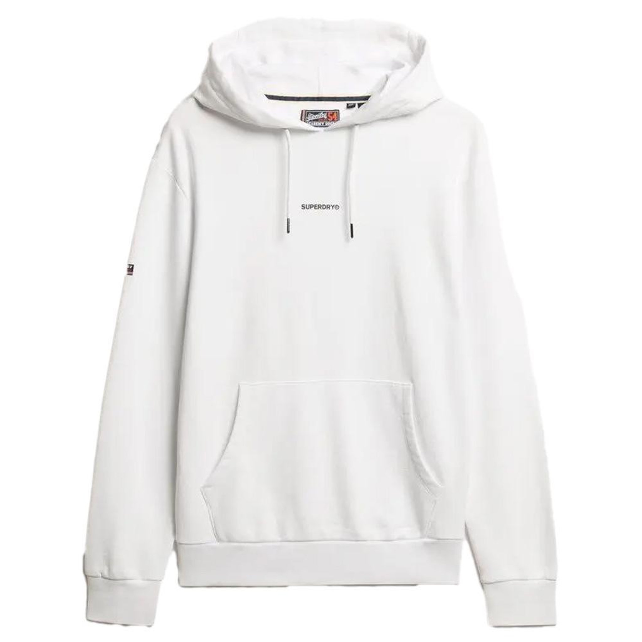 Voir la diapositive 2 : SUPERDRY Sweat à Capuche Blanc Homme Superdry Plain Hood0