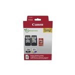 Canon Pack de 2 cartouches d'encre + pack papiers photo - CANON - PG-510 Noir + CL-511 Couleur