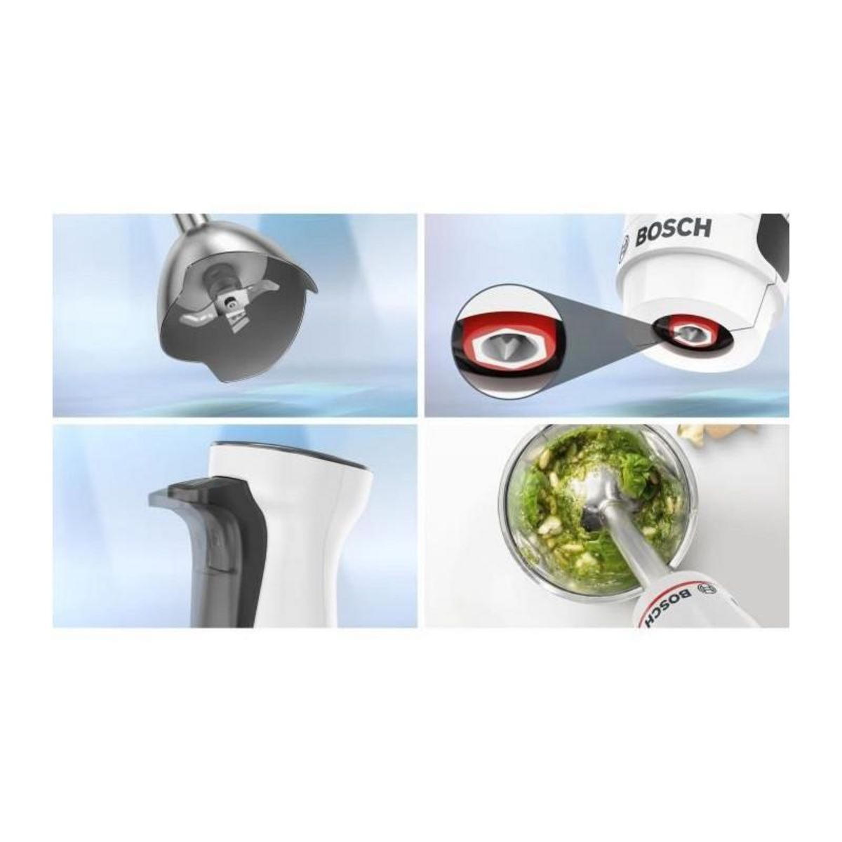BOSCH Mixeur plongeant 600w blanc - MSM4W210