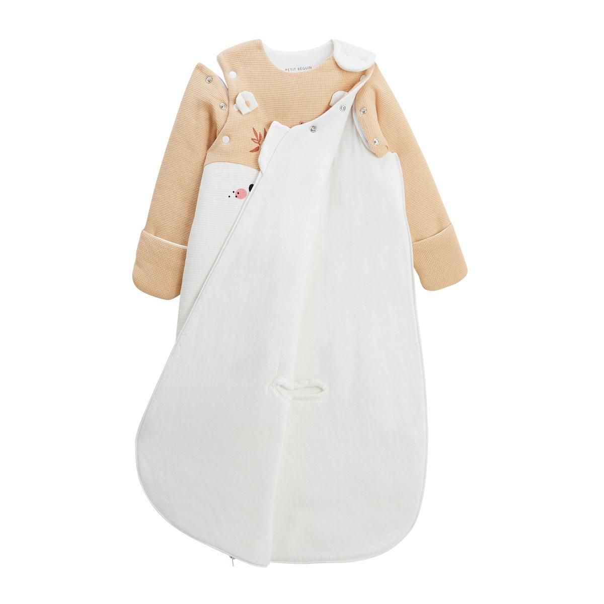 Petit Béguin Gigoteuse siège auto TOG 3 avec manches amovibles Miss Plume