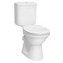 Voir la diapositive 1 : Vitra Pack blanc WC NORMUS complet avec réservoir 3 6L sortie horizontale VITRA 9780B003 0599