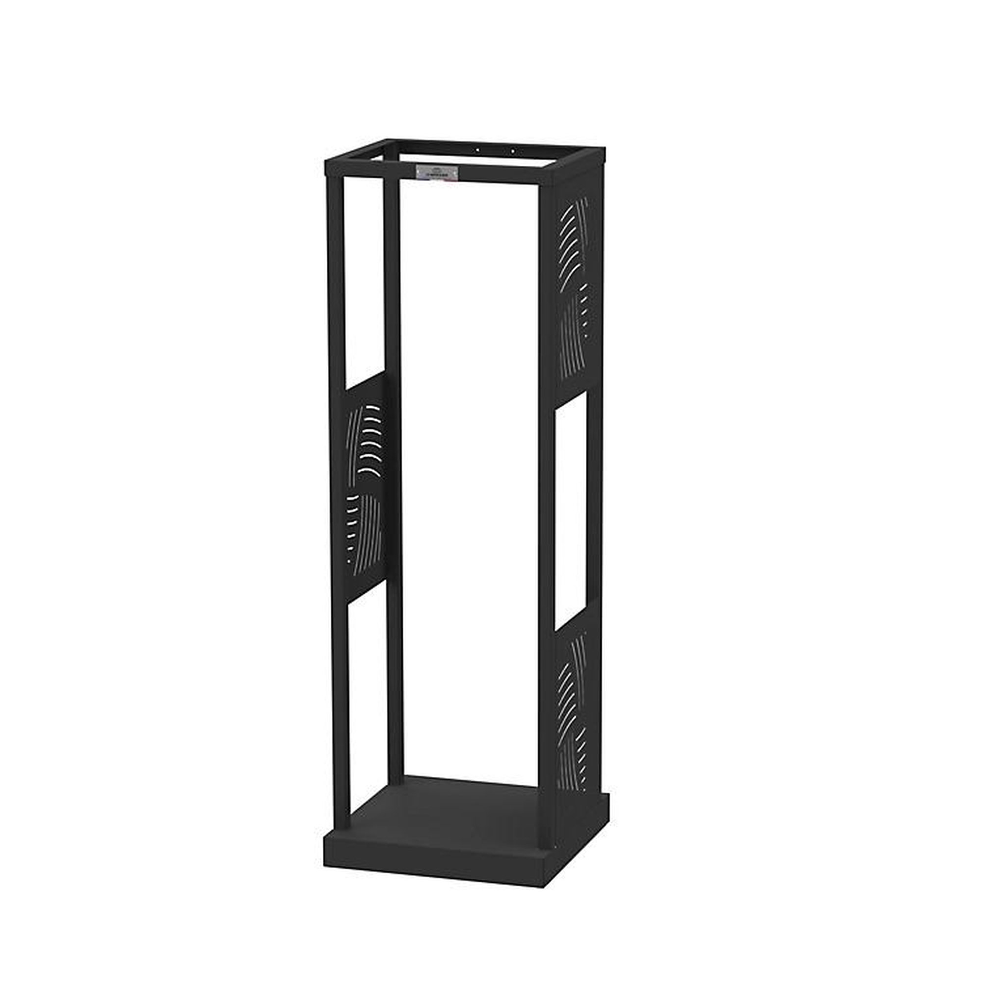 Le marquier Range-bûches verticale droit - Essentiel - noir - Origine France