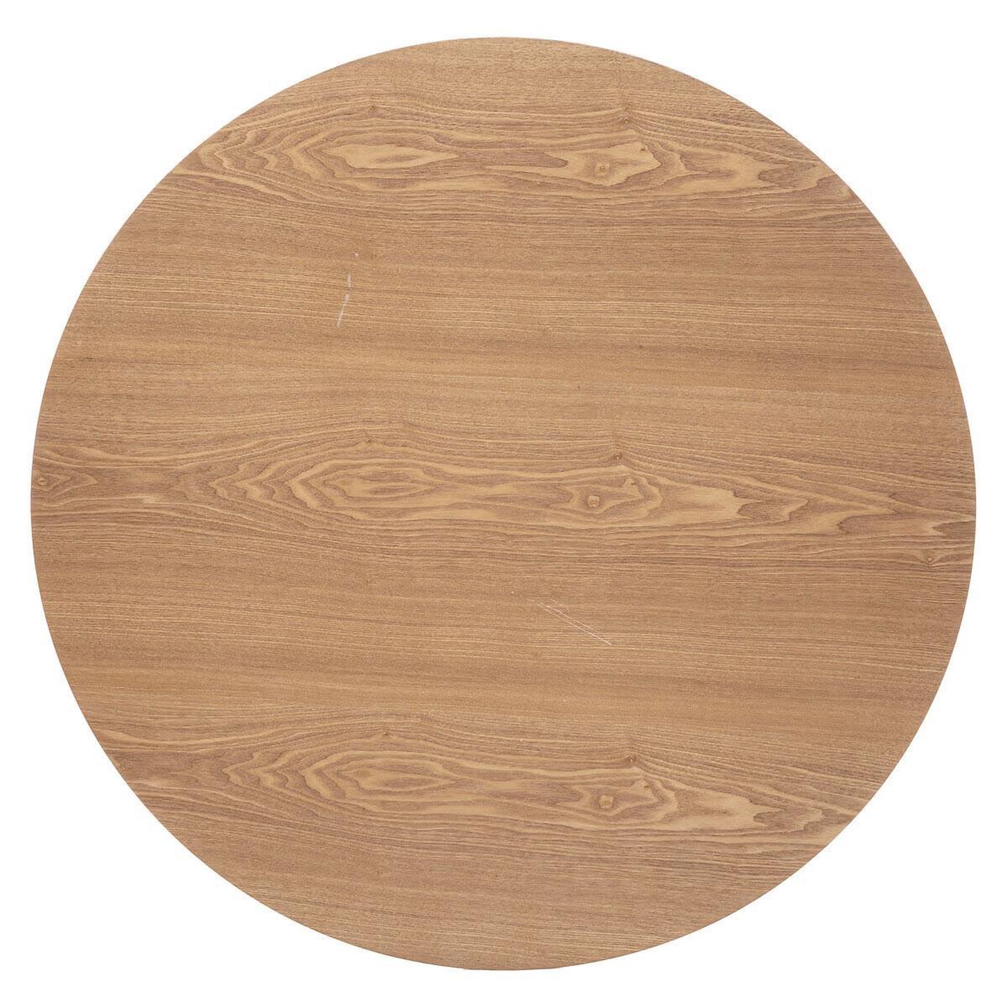 Voir la diapositive 2 : ATMOSPHERA Table à manger design  elias  102cm naturel