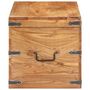 Voir la diapositive 3 : VIDAXL Coffre 90x40x40 cm Bois d'acacia solide
