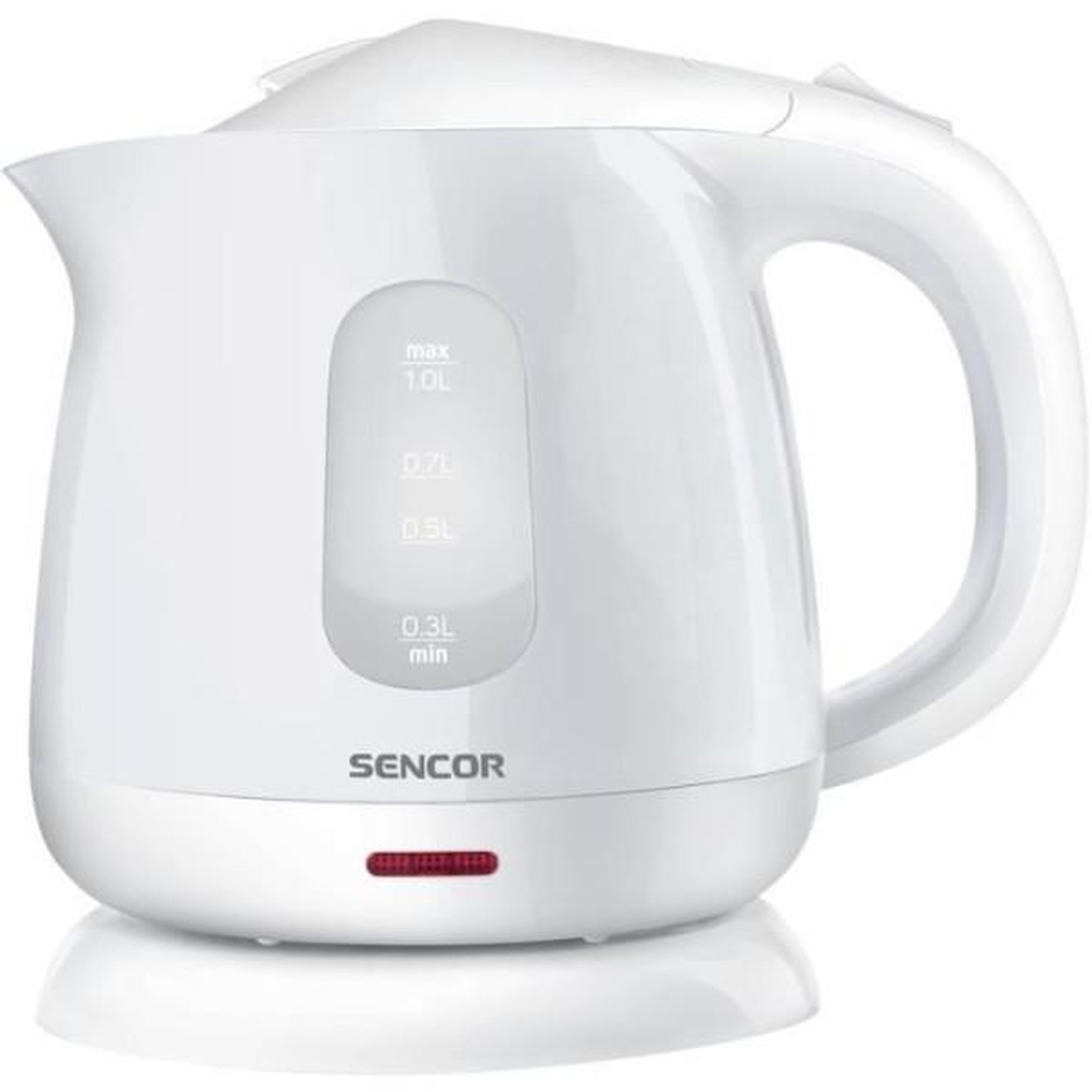 MARKET24 Bouilloire Electrique  - SENCOR - SWK 1010WH - 1100 W - 1 L - Blanc