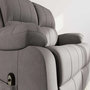 Voir la diapositive 4 : BEST MOBILIER Armand - canapé 2 places relax électrique en velours côtelé