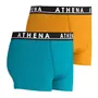Athena Lot de 2 boxers garçon Citypack Easy Color