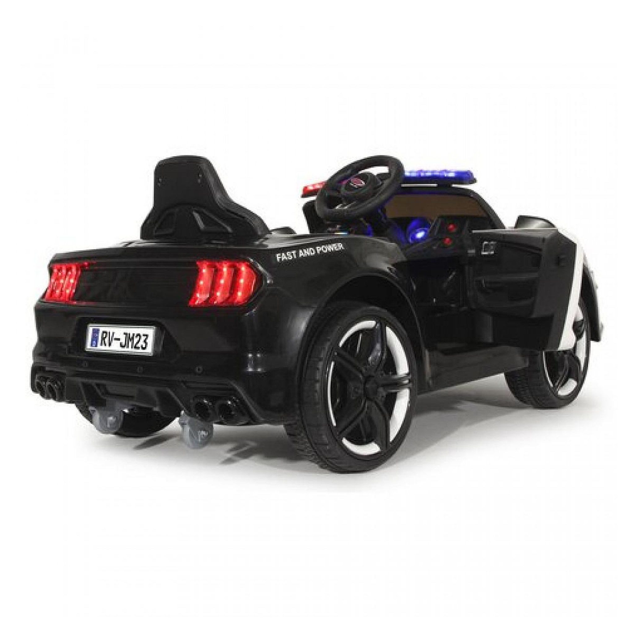 Voir la diapositive 3 : Jamara Ride-on US Police Car 12V