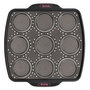 Voir la diapositive 2 : TEFAL Plaque 9 muffins rétractable CRISPYBAKE silicone