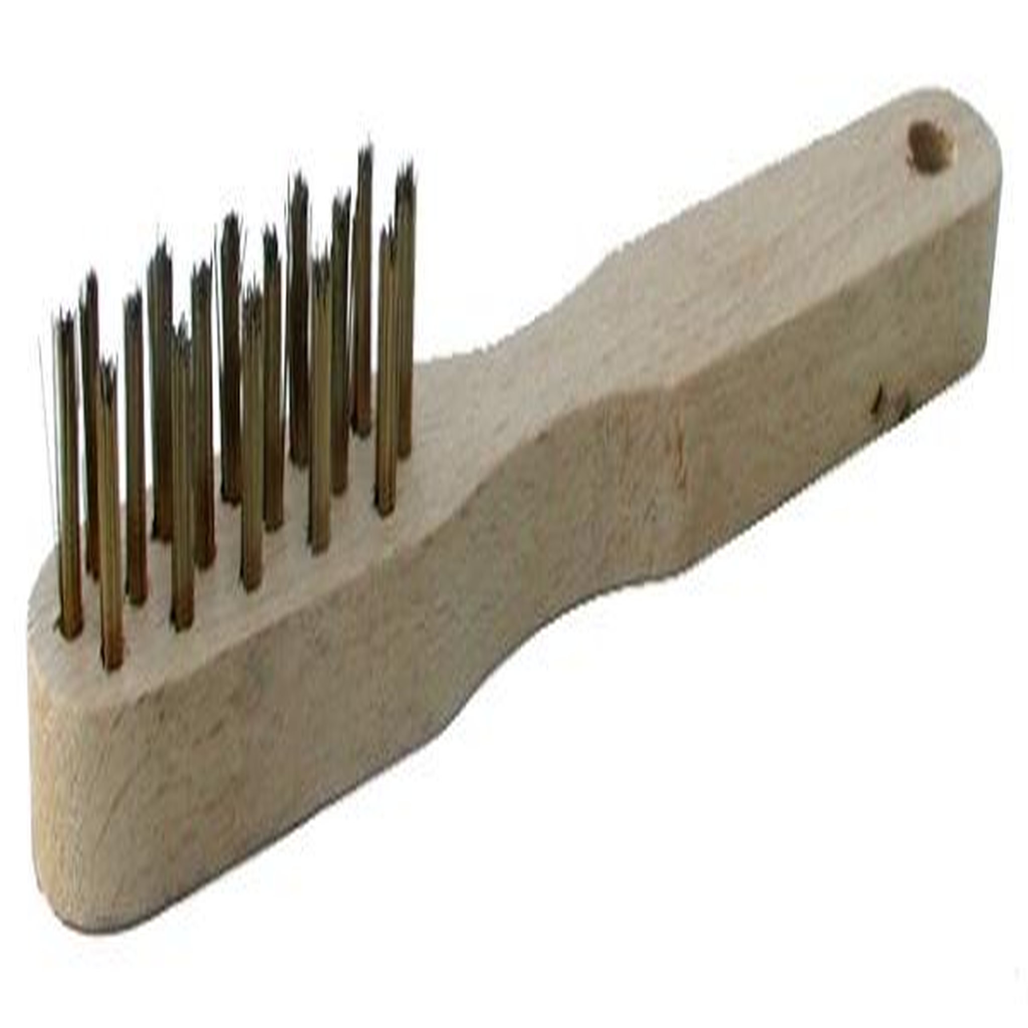 OUTIFRANCE Brosse à bougie (3 rangs acier laitonné)