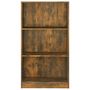 Voir la diapositive 5 : VIDAXL Bibliotheque Chene fume 60x24x109 cm Bois d'ingenierie