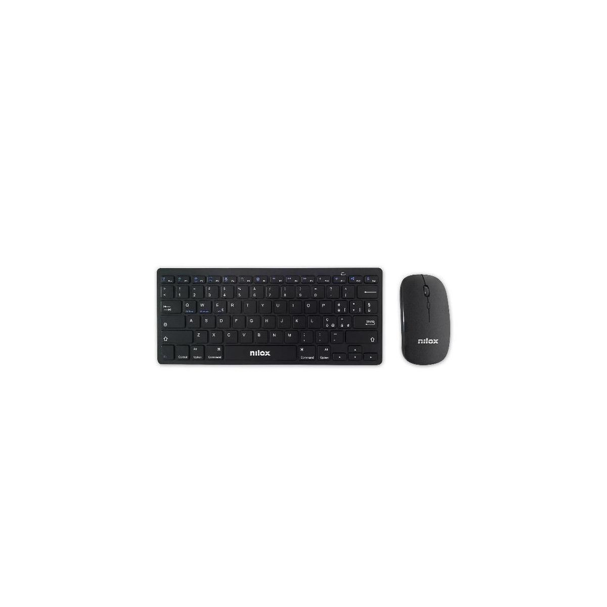 Nilox Kit clavier et souris nilox nxkmmb00001 slim noir