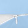 Voir la diapositive 3 : VIDAXL Oreiller de corps 40 x 145 cm Bleu
