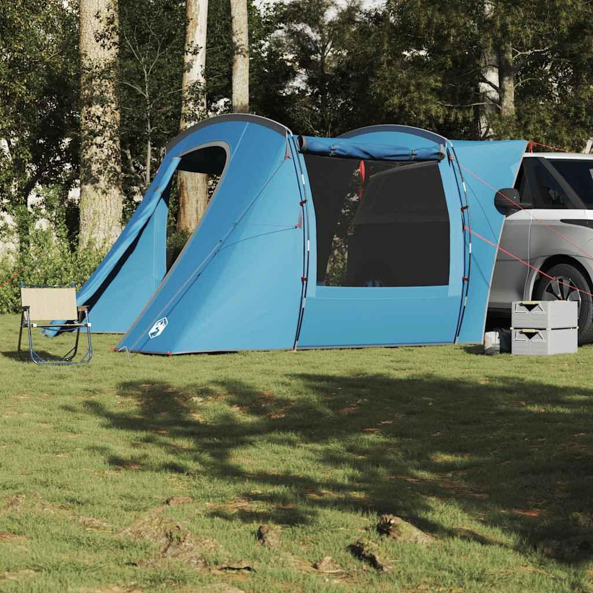 Voir la diapositive 3 : VIDAXL Tente de voiture bleu impermeable