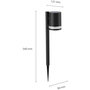 Voir la diapositive 4 : Philips Borne lumineuse sur poteau - PHILIPS - Fyce - Noir