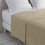 Voir la diapositive 1 : Paris Prix Drap Plat en Coton  Biolina  240x300cm Taupe