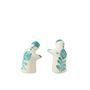 Voir la diapositive 3 : Paris Prix Salière & Poivrière en Céramique  Granada  8cm Bleu Aqua