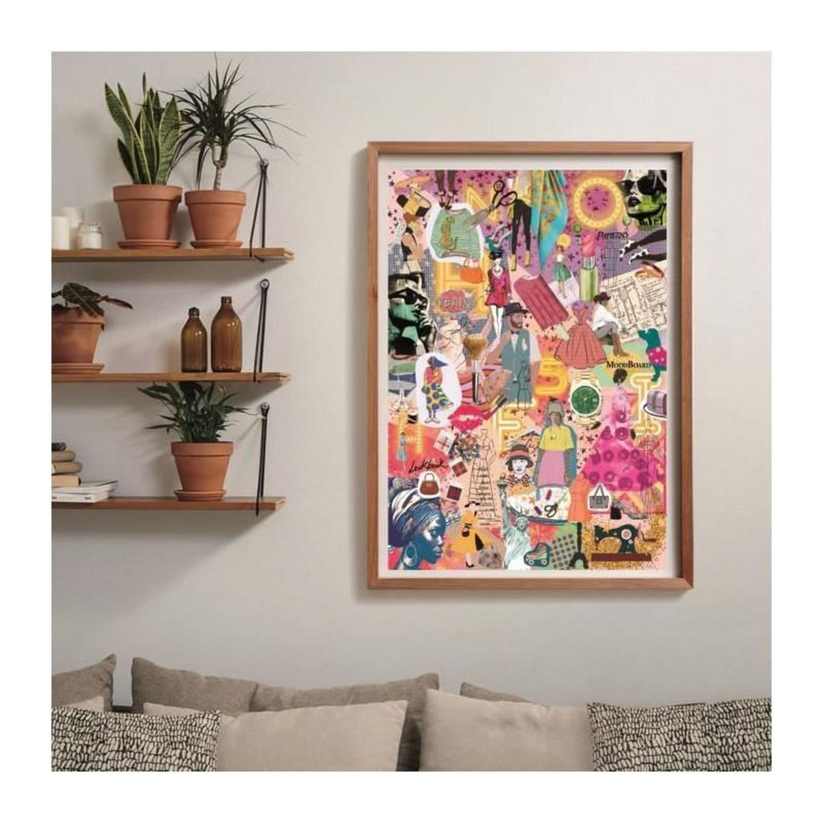 CLEMENTONI Puzzle classique Clementoni More is more - Fashion & Design 1000 pièces