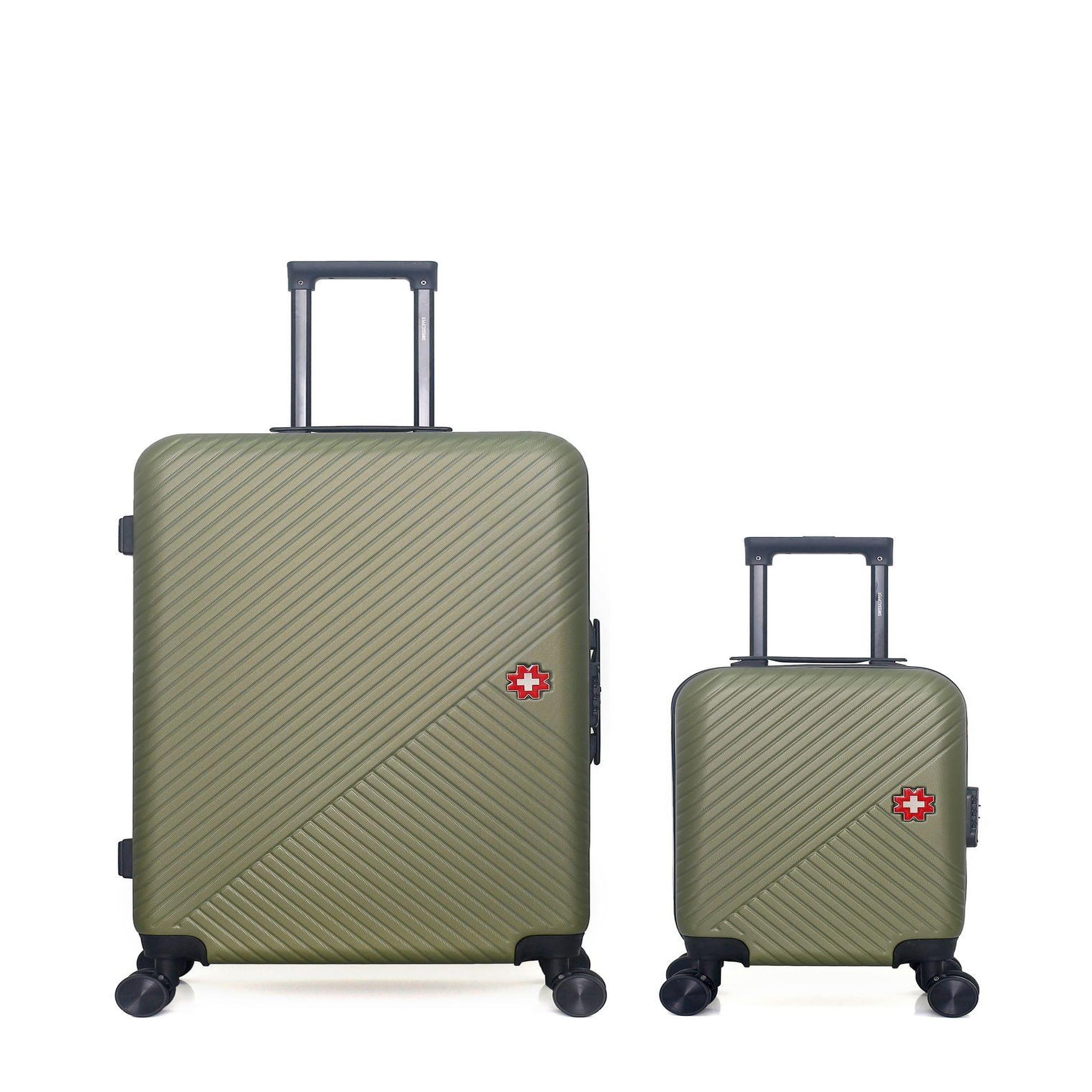 SWISS KOPPER Swiss kopper - lot de 2 - valises grand format et cabine xxs spiez