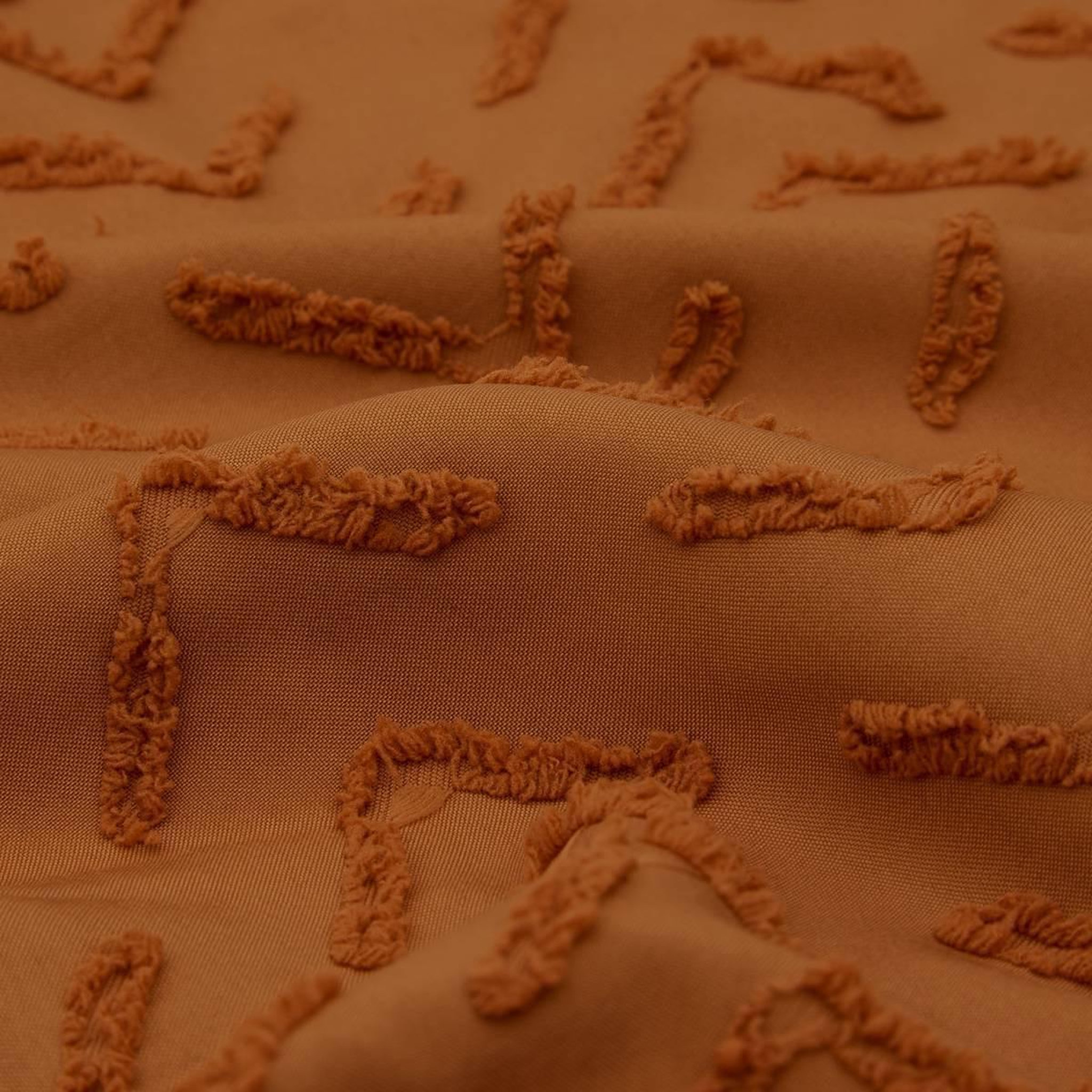 Voir la diapositive 6 : ATMOSPHERA Parure de lit 3 pièces  toni  240x220cm terracotta