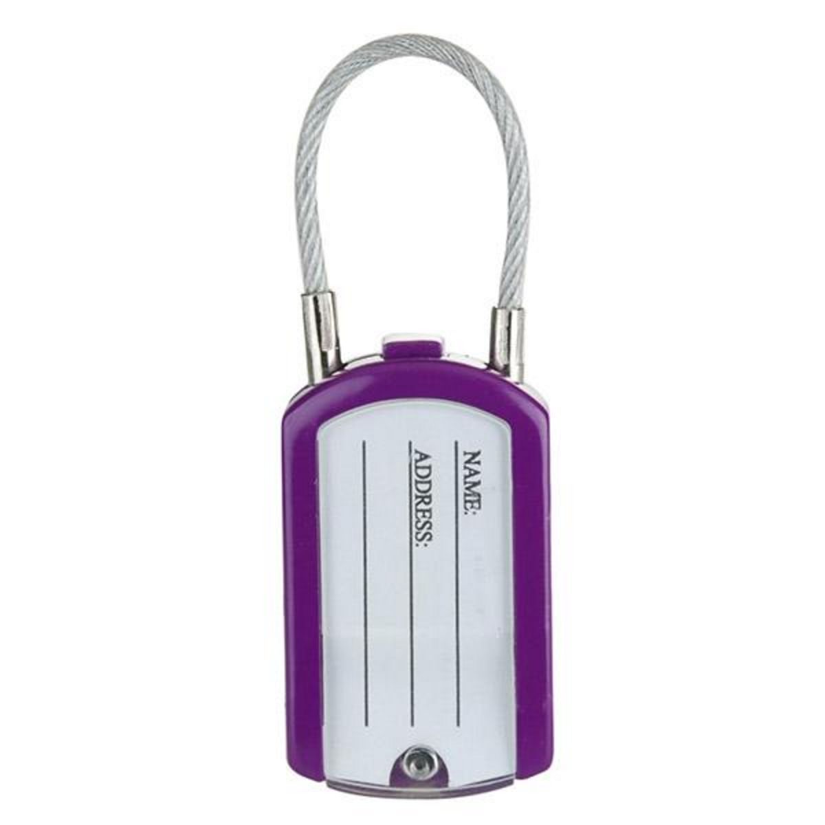 Master lock Lot de 2 cadenas porte-adresse à combinaison - 4684eurtcol