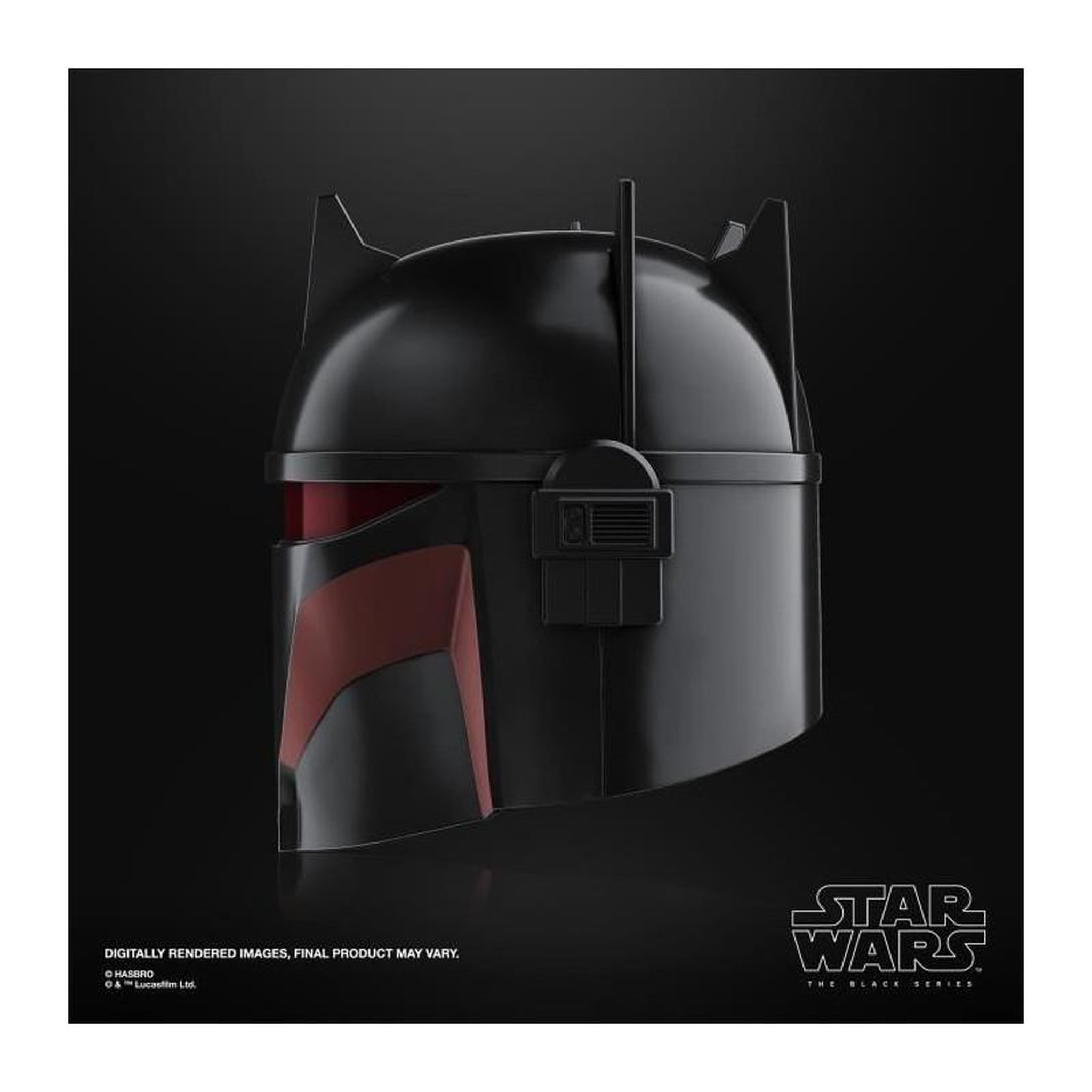 Voir la diapositive 5 : HASBRO Casque électronique Hasbro Star Wars The Mandalorian Black Series Moff Gideon