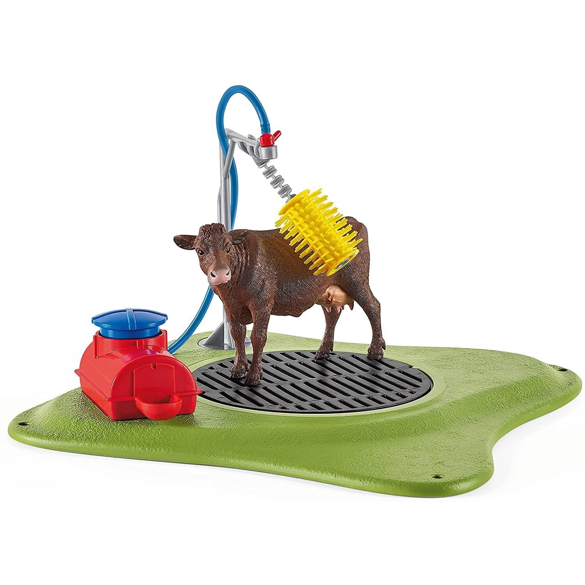 Voir la diapositive 3 : Schleich Farm World Station de lavage pour vaches