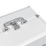 Voir la diapositive 5 : VIDAXL Mallette à maquillage 22x30x21 cm Argenté Aluminium