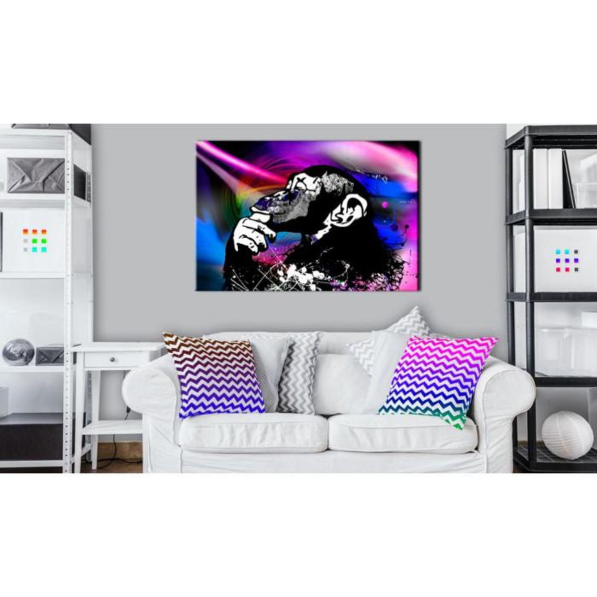 Paris Prix Tableau Imprimé  Neon Party  40x60cm