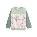 Petit Béguin Sweat-shirt enfant Arya. Coloris disponibles : Vert