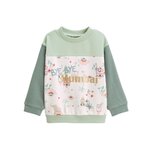 Petit Béguin Sweat-shirt enfant Arya. Coloris disponibles : Vert