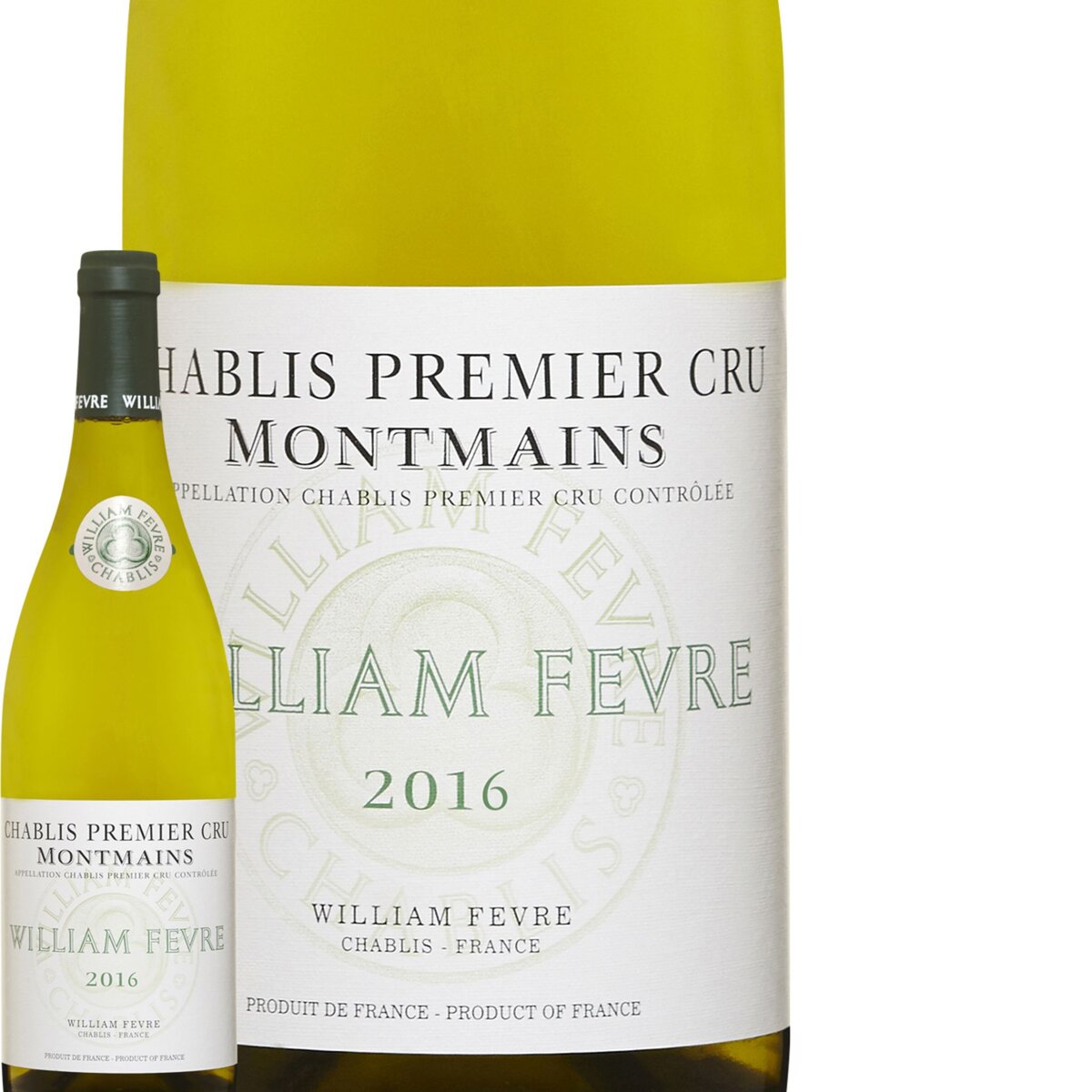 Montmains  William Fèvre Chablis Premier Cru Blanc 2016