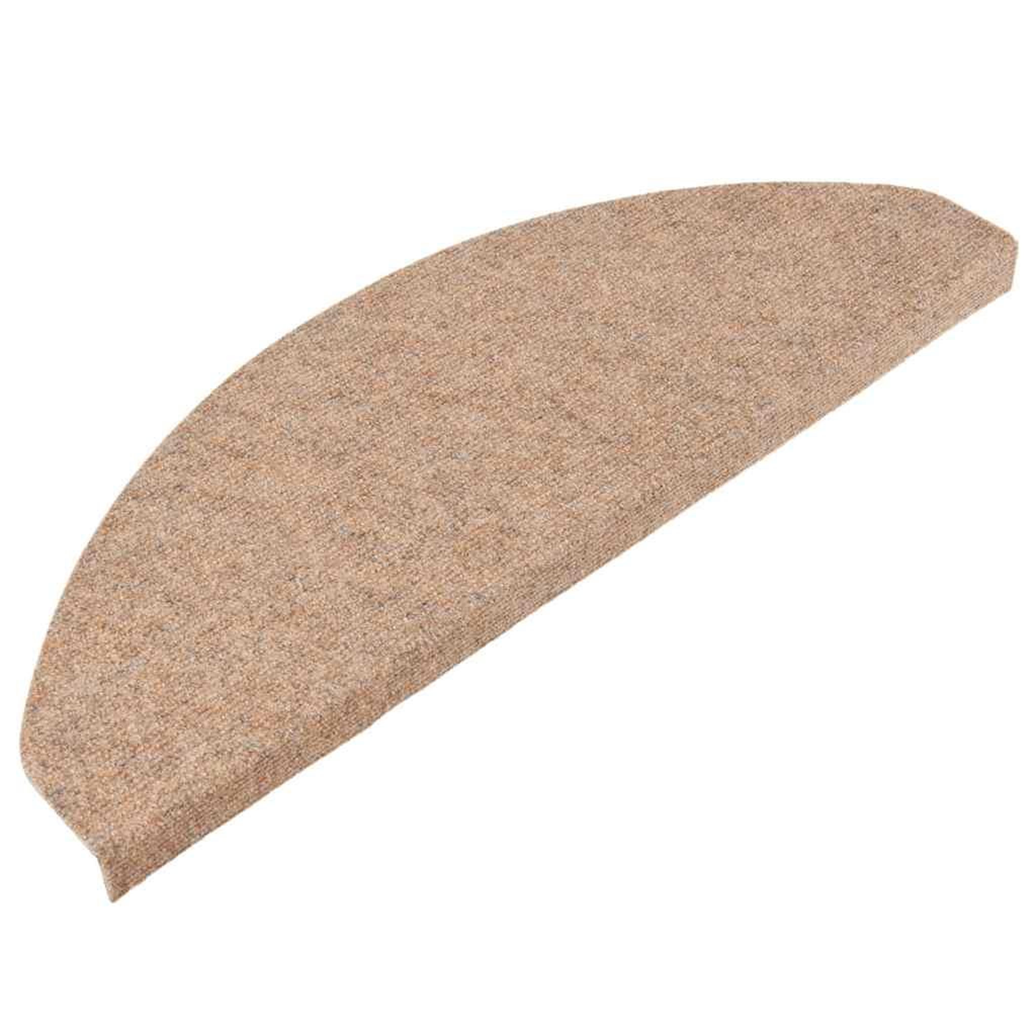 Voir la diapositive 2 : VIDAXL Tapis d'escalier auto-adhesifs 30 pcs beige 65x22,5x3,5 cm
