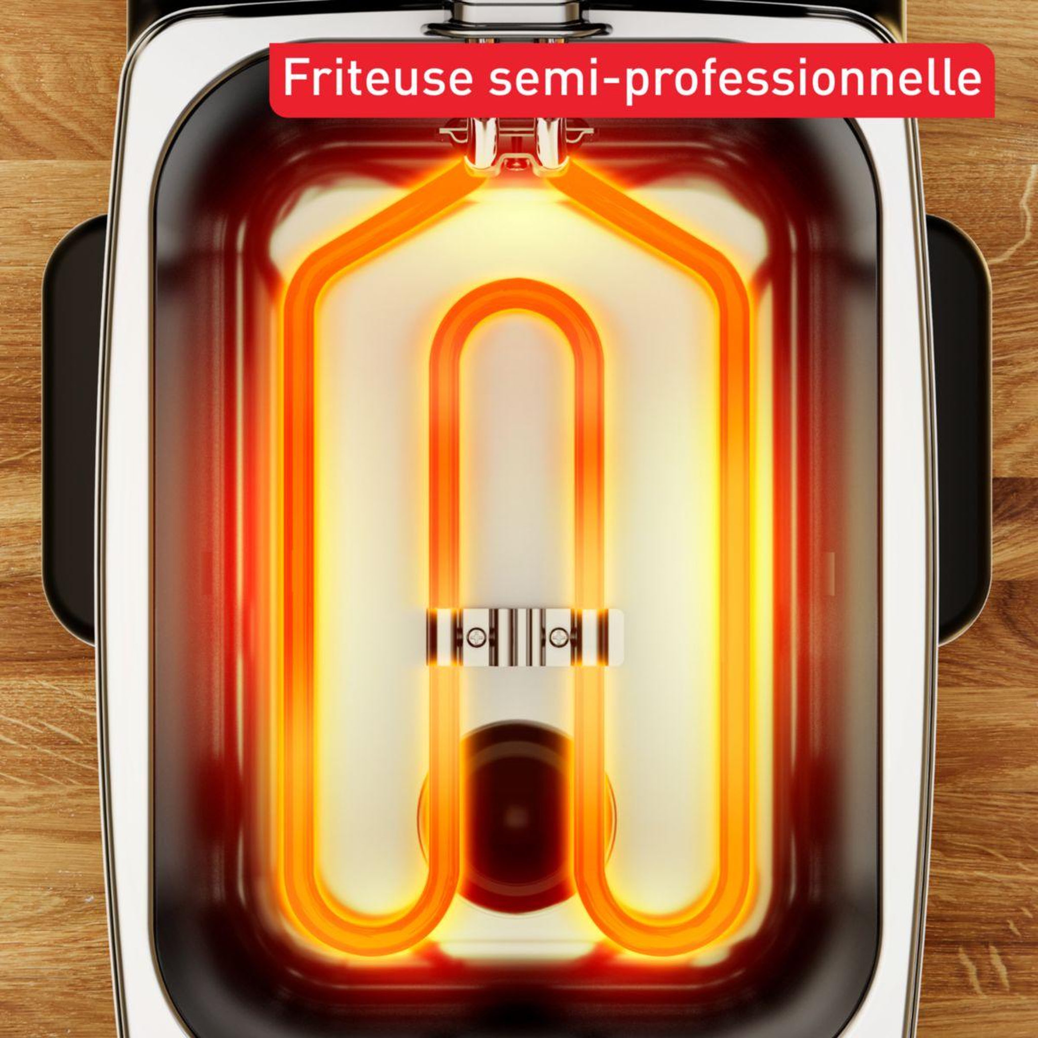 Voir la diapositive 5 : TEFAL Friteuse semi-professionnelle fr804110 oleoclean pro